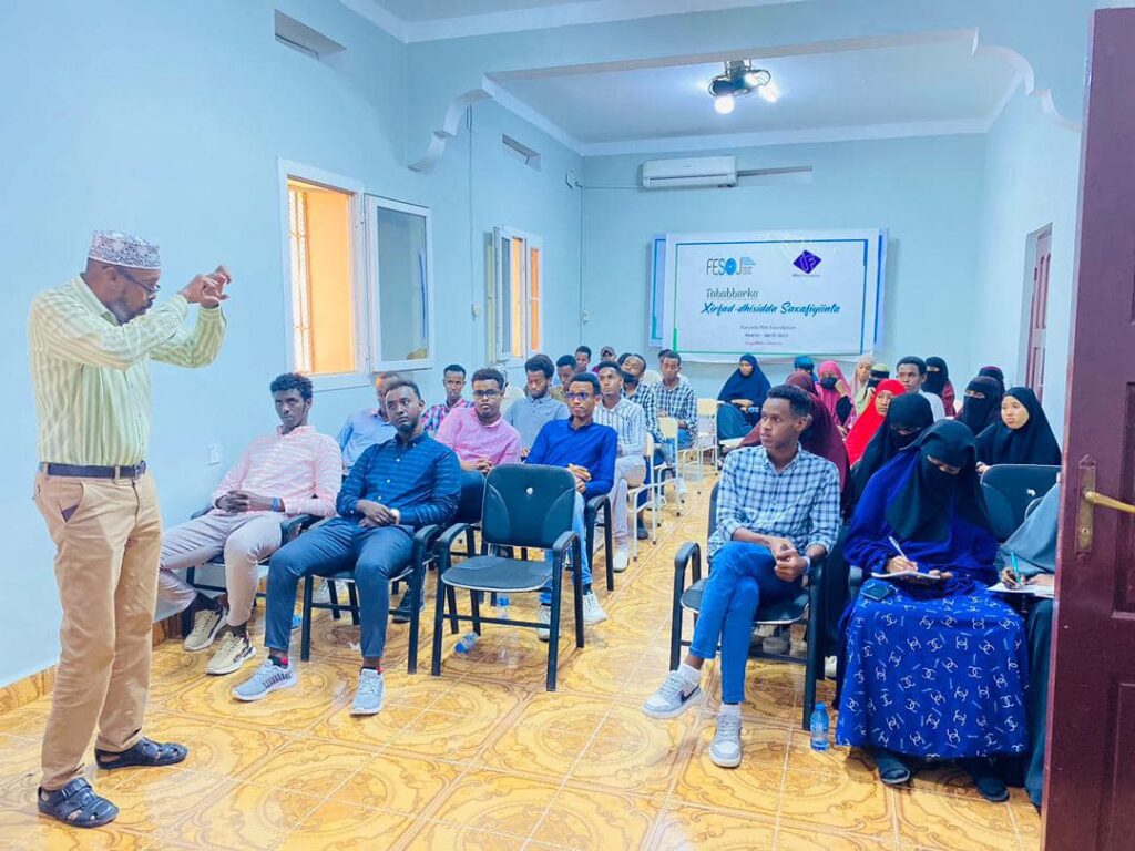 Multimedia Training for the journalism students at the Somali National University